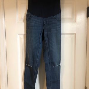 Like New Motherhood Maternity Sz M Jeggings